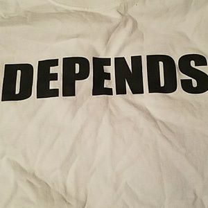 White depends shirt